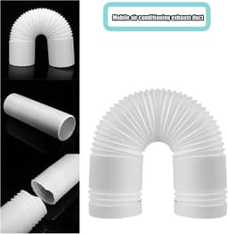 Airco Afvoerslang - Flexibele Buis - Koeling Optimaliseren - Universele Compatibiliteit - 150 mm Diameter - Wit — thumbnail 5