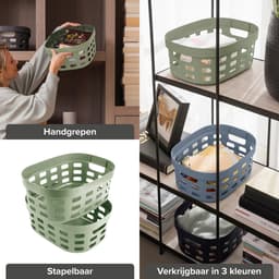 Sunware Sigma Home mand 15L - Set van 6 - Groen — thumbnail 3