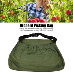 Plukzak Taille - Tuintas Schort - Fruit Oogsten - Verstelbare Band - 40 cm Hoog - Groente — thumbnail 2