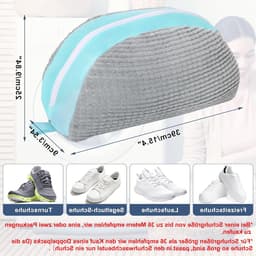 Waszak voor Schoenen - Set van 2 Herbruikbare en Lichtgewicht Netzakken voor Trainers, Antideformeerbaar, 39 x 25 x 9 cm, Ideaal voor Wassen en Beschermen van Sportschoenen — thumbnail 2