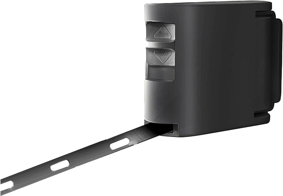 Intrekbare waslijn - Kledingdroger rek - Ruimte besparen - 180 graden rotatie - 4.2 meter lengte - Zwart — afbeelding 1