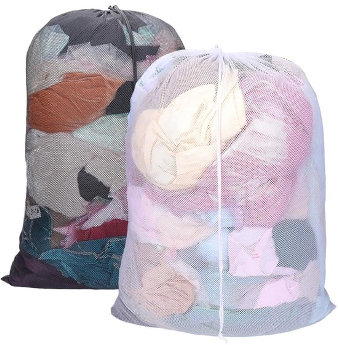 Dailygoody - Waszakken - Mesh Waszakken - Met Trekkoord - 90 x 60 cm — afbeelding 1