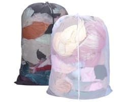 Dailygoody - Waszakken - Mesh Waszakken - Met Trekkoord - 90 x 60 cm