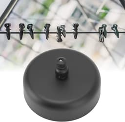 Dailygoods- Waslijn Intrekbaar 2,8 Meter - Roestvrij Staal - Douchewaslijn - Balkon - Casual Stijl - Tot 5 kg Belastbaar - Waslijnhouder — thumbnail 4