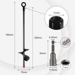 Dailygoods - Grondanker Set van 8 - Trampoline Bevestiging met Spiraalboor — thumbnail 5