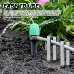 Dailygoods- Grondankers U-vormig 4 stuks - Roestvrij Staal - Robuuste Bevestiging - Voor Rozenbogen - Tuin en Outdoor Structuren - Corrosiebestendig - Tuinankers — thumbnail 3