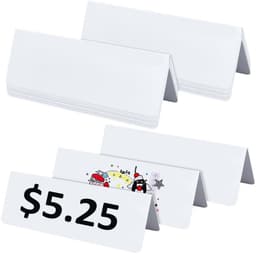 Dailygoods- Naamkaart 20 Stuks - Herbruikbare Tafelkaarten - Droog Uitwisbaar - Naamkaartjes Bruiloft - Naamkaartjes Conferentie - Ideaal voor Kantoor - Tafelkaart — thumbnail 1