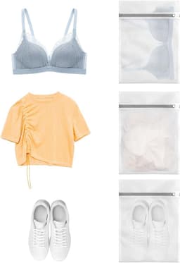 Waszak voor kleding, ideaal voor wasmachine, 4,25 x 30 cm, duurzaam en praktisch — thumbnail 3