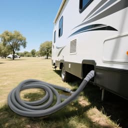 Afvoerslang Camper - Inklapbaar Slang - Afvalwater Afvoeren - Verstelbare Adapter - 2 Meter — thumbnail 3
