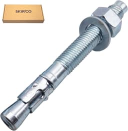 Wedge Anchors - Metal Dowels - Bevestigen in Beton - Gegalvaniseerd Staal - M16 x 140mm - Zilverkleurig — thumbnail 3