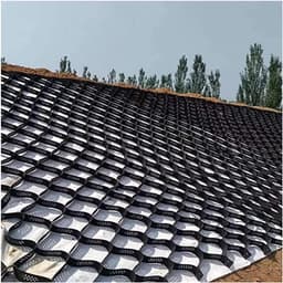 Stabilisator Geogrid - Flexibel Gridsysteem - Ondergrond Stabiliseren - Intrekbaar Ontwerp - 6x6 Meter — thumbnail 1
