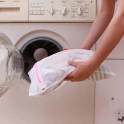 Waszak met ritssluiting van gaas voor het wassen van ondergoed, sokken en bh's (50x60 cm) — thumbnail 2
