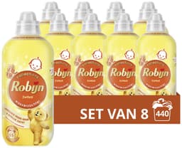 Robijn - Wasverzachter - Zwitsal - 55wb/1100ml x 8 — thumbnail 1