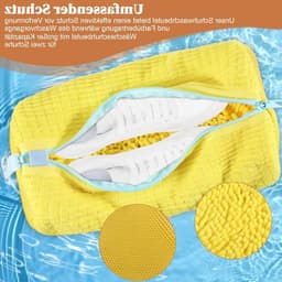 Set van 2 Waszakken voor Schoenen, Multifunctionele Bescherming, Herbruikbare Waszakken voor de Wasmachine, Ideaal voor Sneakers en Sportschoenen — thumbnail 3