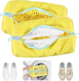 Set van 2 Waszakken voor Schoenen, Multifunctionele Bescherming, Herbruikbare Waszakken voor de Wasmachine, Ideaal voor Sneakers en Sportschoenen — thumbnail 1