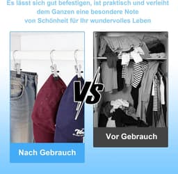 Wasknijpers Roestvrij Staal - Kledingklemmen Metalen Clips - Kleding Ophangen - 360 Graden Draaibare Haak - 35 stuks - Zwart — thumbnail 4