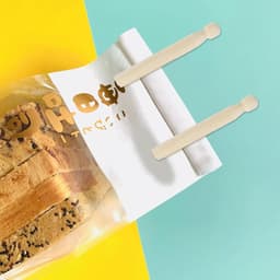 Houten wasknijpers - Ouderwetse klemmen - Wassen buiten - Gemakkelijk vast te pakken - 95 mm lengte - Natuurlijk hout — thumbnail 2