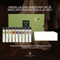 Lavayette Wasstrips Geurloos - Wasmiddel 100 Wasbeurten - Wasmiddeldoekjes - Wasdoekjes voor Wasmachine - Wasvellen — thumbnail 4