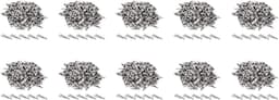 Metalen Klemmen - Krokodil Clips - Doe-het-zelf Projecten - Sterke Geleiding - 1000 Stuks - Zilverkleurig — thumbnail 1