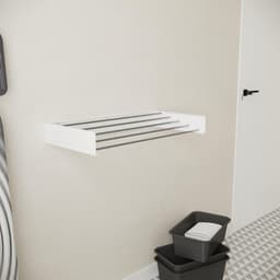 REN®roogrek - Wasrek - Droogrek - Wit - 40cm x 80cm x 10cm — thumbnail 4