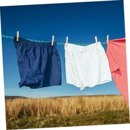 Waslijnen Outdoor - Reis Waslijn - Kleding Drogen - Verdeeld Ontwerp - 3 Rollen - Zoals Getoond — thumbnail 4