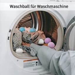 Set van 6 Herbruikbare Droogballen, Voor Wassen en Drogen — thumbnail 4