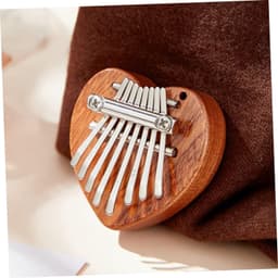 1set Mini Kalimba Piano Houten Piano Voor Muziekliefhebbers Voor Thuisgebruik Geschikt Voor Beginners Draagbaar Multifunctioneel — thumbnail 4