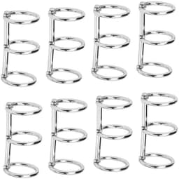 Inbindringen Gegalvaniseerd Metaal - Herbruikbare Notebookringen - 3 Gaten - Losbladige Binding - Robuust Ontwerp - Superieure Functionaliteit - Notitieboekringen — thumbnail 5