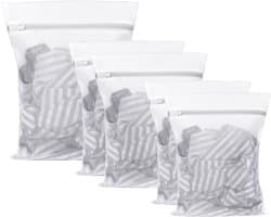 Wasnetten voor de wasmachine - 5 delige set voor delicate kleding, sokken, ondergoed en babykleding