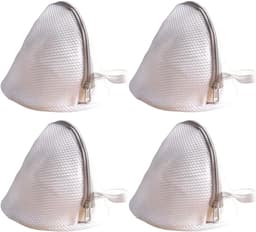 4 Wasnetten voor de Wasmachine, Dikke Netten, 18 x 19 cm, Ondersteuning voor Kleding en Delicate Items — thumbnail 1