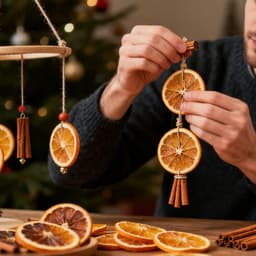 Gedroogde Sinaasappelschijfjes Decoratie, 50 Stuks, Kerstdecoratie, Adventskrans, Kerstkrans, Tafeldecoratie, DIY — thumbnail 4