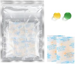 20 g x 15 stuks Silicagel Zakjes Droogmiddel met Oranje Silica Gel Indicator voor Vochtverwijdering — thumbnail 1