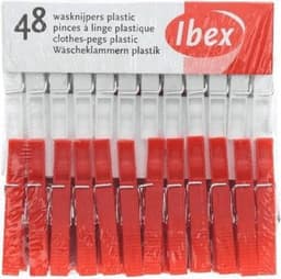 Wasknijpers gekleurd - 144x stuks - plastic wasgoedknijpers - Knijpers/wasspelden voor wasgoed — thumbnail 2