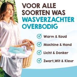 Proefpakket Wasstrips ECO 60 Wasbeurten in 3 Geuren Milieuvriendelijke Wasmiddeldoekjes Wasvellen Wasmiddel Voordeelverpakking incl. wasverzachter wasdoekje — thumbnail 5