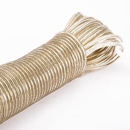 Zware waslijn met stalen kern en 2 spanners - 20m PVC bedekte waslijn voor binnen en buiten — thumbnail 5