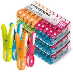 Antislip Wasknijpers voor Buiten - 20 Kleurrijke Klemmen — thumbnail 1