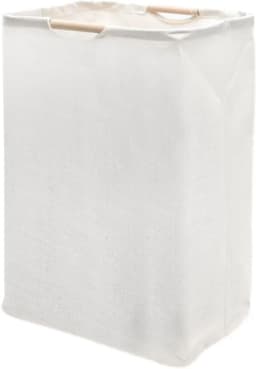 Wasmand - Wasbox - Laundry Basket - Oxford-Stof - Wassorteerder - Opbergmand - met Versterkte Handgrepen - Zelfstaand - Opvouwbaar - 30*30*40cm - Beige — thumbnail 1