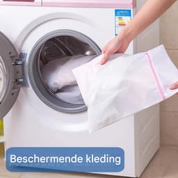 EXCITAT Wasnet - Waszak - Geschikt voor gordijnen, jassen, donsjassen, tapijten, badhanddoeken - 90*90cm — thumbnail 4