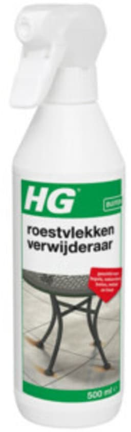 6 x HG - Roestvlekkenverwijderaar Spray - Verwijdert Eenvoudig & Veilig - Zuurvrij - 500 ml - Roestvlekken Verwijderen - Roestverwijderaar - Roestvlekkenreiniger - Roestvlekken Op Tegels - Roestvlekken Op Natuursteen — thumbnail 3