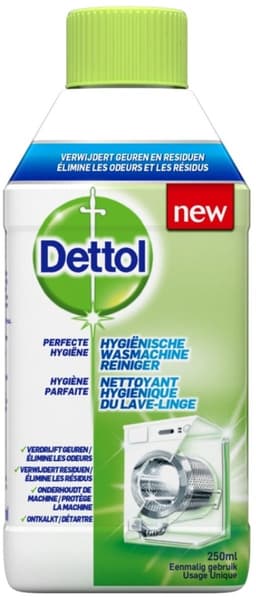 10 x Dettol - Wasmachine Reiniger - Eenmalig Gebruik - 250 ml - Wasmachine Reiniger - Wasmachine Reinigen - Wasmachine Hygiëne - Wasmachine Reiniging - Wasmachine Geur — thumbnail 2