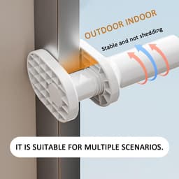 2-pack reiskledingrek, klein en draagbaar, uitschuifbare wanddroger, ruimtebesparend, opvouwbaar, draagbaar, reiskledinghanger, kamperen in de buitenlucht, reizen, hotels — thumbnail 2