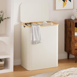 DailySupplies® Wasmand 3 Vakken - Wassorteerder - 160 L — thumbnail 4