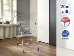 Leifheit droogrek Classic 200 Flex - 20 m drooglengte — thumbnail 3