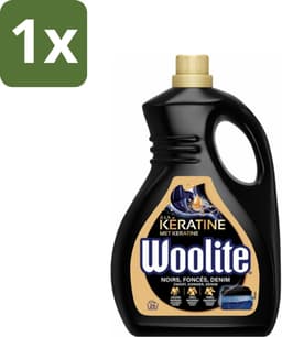 Woolite Zwart, Donker & Denim Wasmiddel met Keratine - 25 Wasbeurten - 1,5L — thumbnail 5