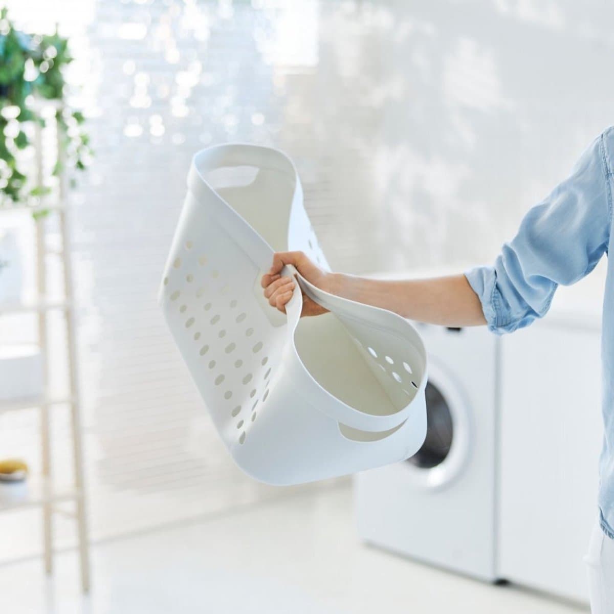 Rotho Jona Wasmand 39L Wit — afbeelding 1