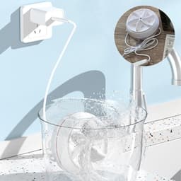 Mini Wasmachine - Draagbare Ultrasonische Turbo Wasmachine met USB-interface - Reiswasmachine voor Kamperen — thumbnail 5