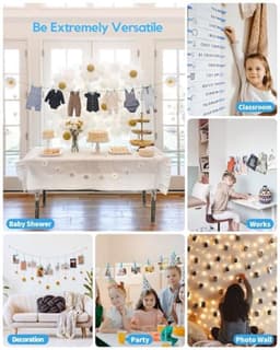 Mini Kleerspeldjes voor Fotoclips - 100 Stuks Houten Wasknijpers in Blauw voor Creatieve Knutselprojecten, Decoratie en Babyshowers — thumbnail 3