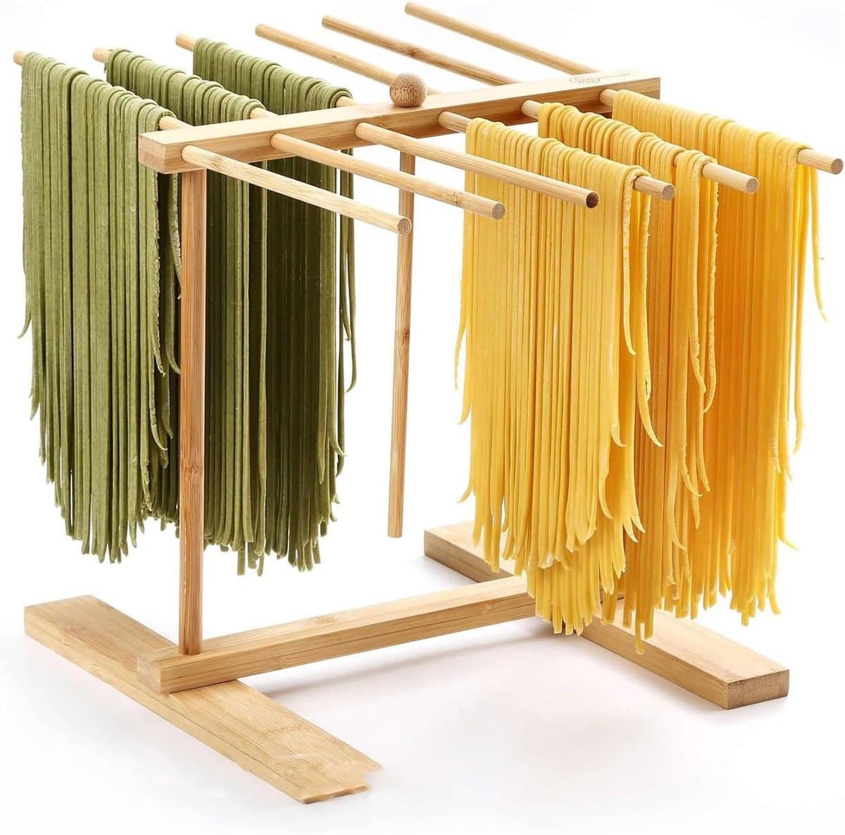 Cosensi - Opvouwbaar Pasta Droogrek voor Eenvoudige Transfer en Opslag - Duurzaam Design - Ruimtebesparend - Keukenaccessoire — afbeelding 1