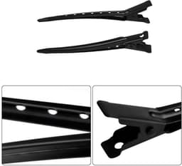 Krokodillentang Haarclips 3,5 inch voor Professionele Kapsels - Duurzame Metalen Clips voor Vrouwen en Meisjes — thumbnail 4