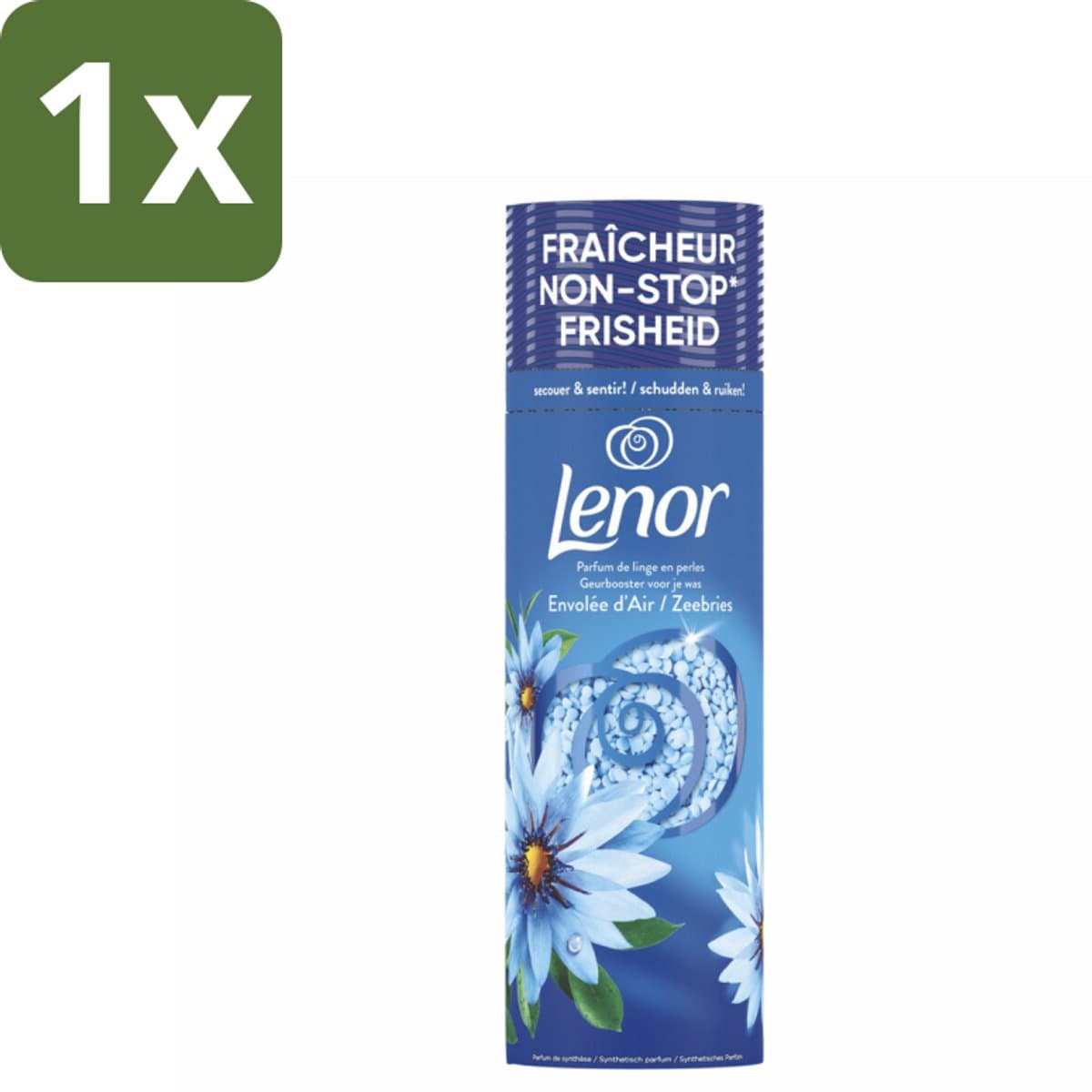 Lenor - Geurbooster - Zeebries - Non-Stop Frisheid - 19 Wasbeurten - 1 stuk — afbeelding 1